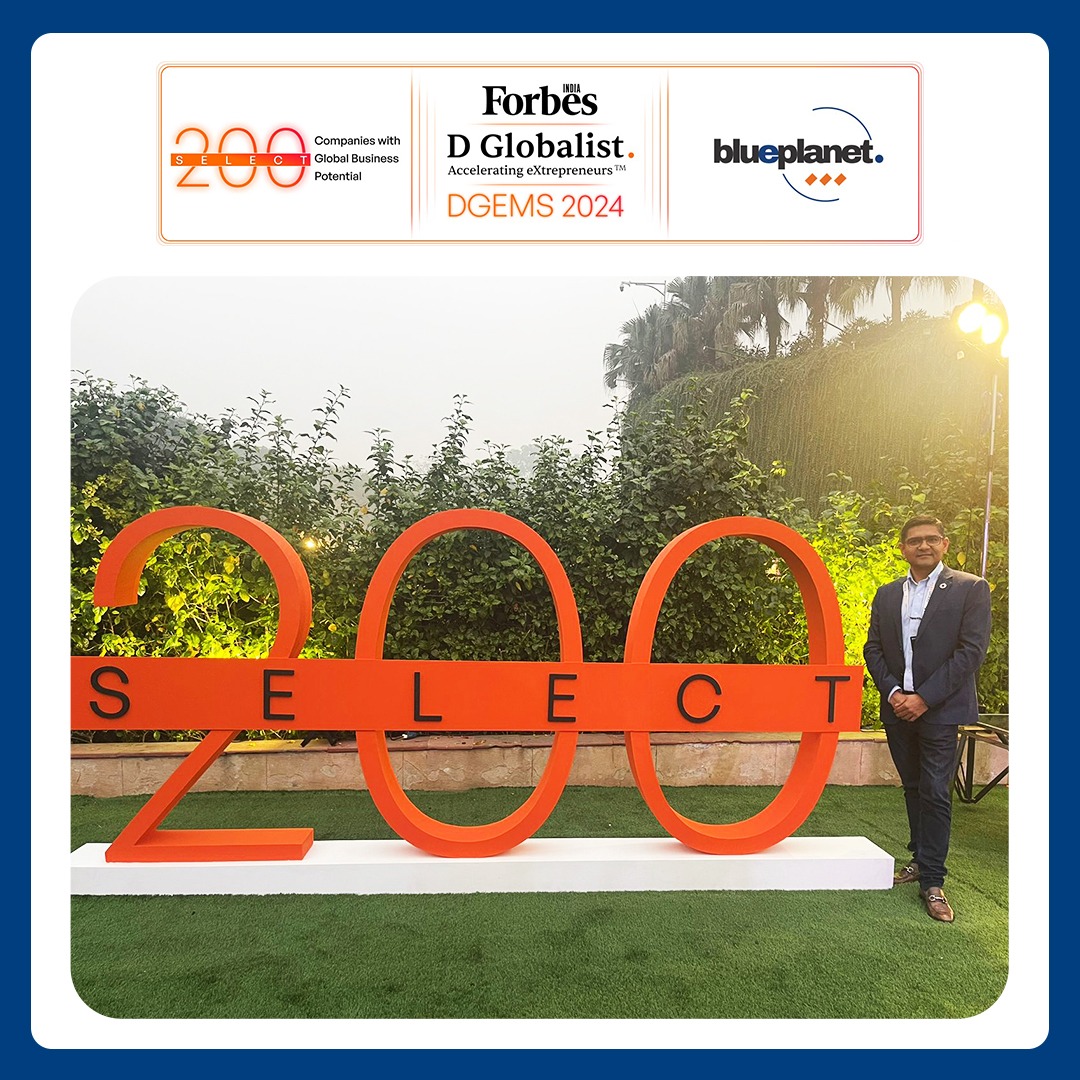 Blue Planet Recognized in DGEMS 2024 - Select 200 Companies with Global ...